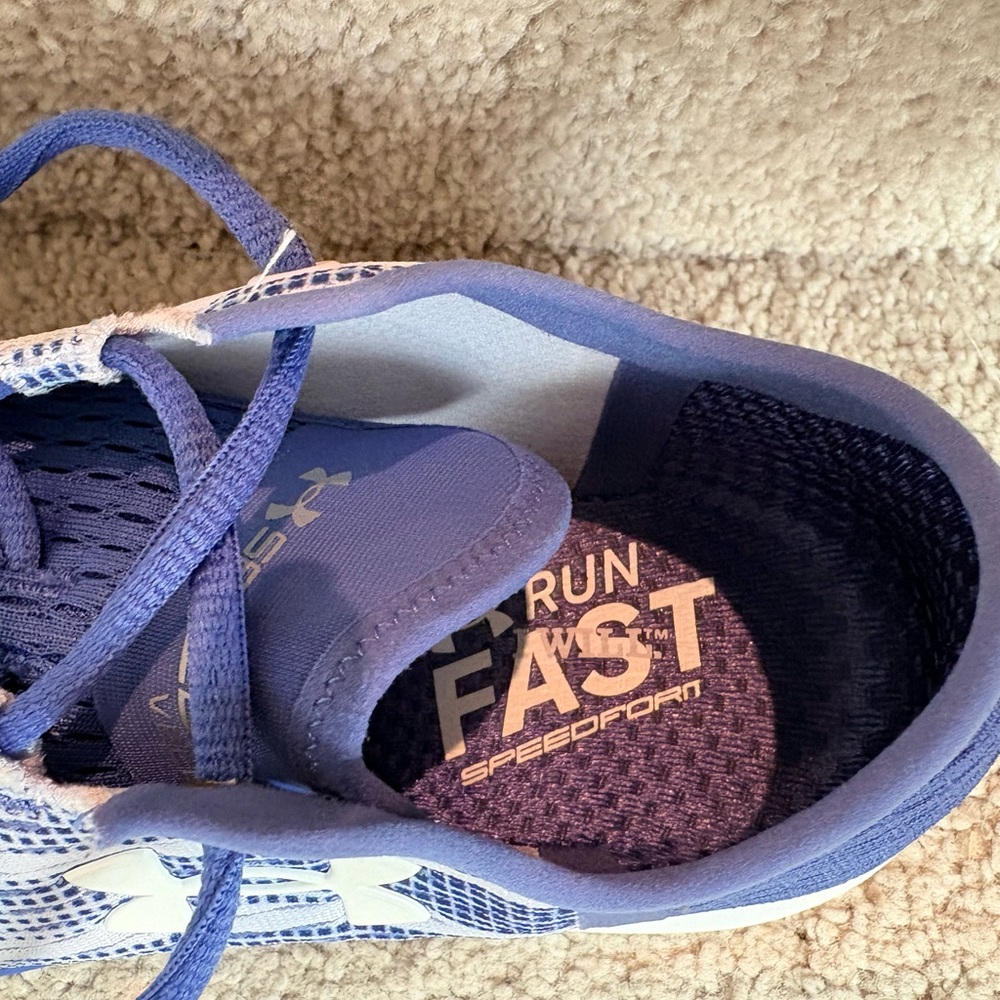 Under Armour Running Shoes - Purple & White - Picture 4 of 10